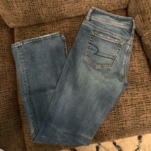 womens american eagle bootcut jeans size 8
